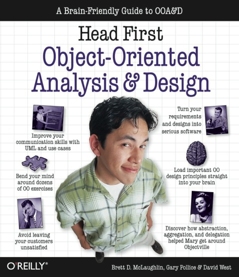 Cover image for book Head First Object-Oriented Analysis and Design