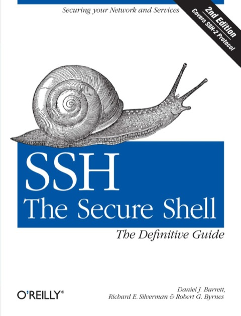 Cover image for book SSH, The Secure Shell: The Definitive Guide