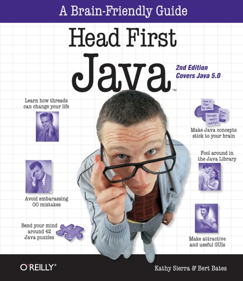 Cover image for book Head First Java