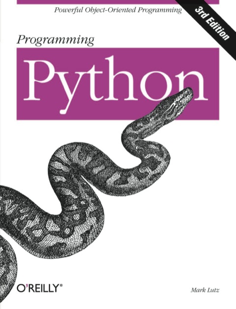 Cover image for book Programming Python