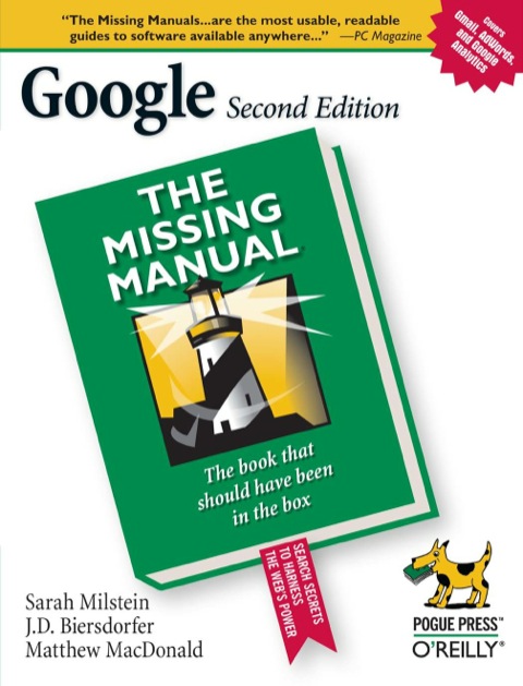 Cover image for book Google: The Missing Manual