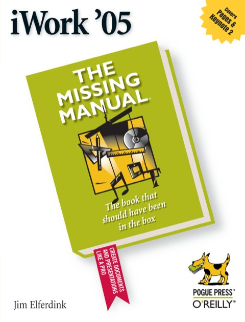 Cover image for book iWork '05: The Missing Manual