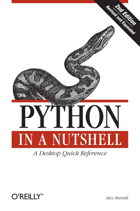 Cover image for book Python in a Nutshell