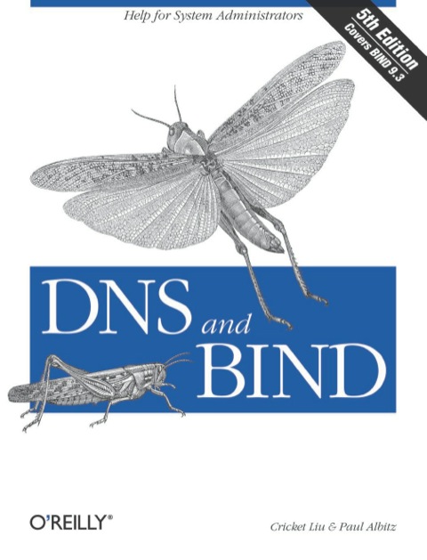 Cover image for book DNS and BIND