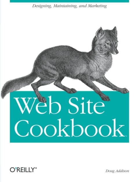 Cover image for book Web Site Cookbook