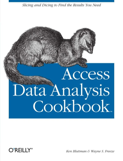 Cover image for book Access Data Analysis Cookbook