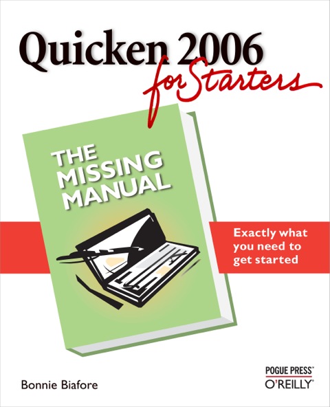 Cover image for book Quicken 2006 for Starters: The Missing Manual