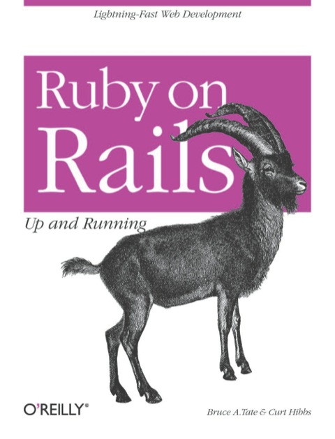 Cover image for book Ruby on Rails: Up and Running