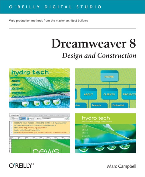 Cover image for book Dreamweaver 8 Design and Construction