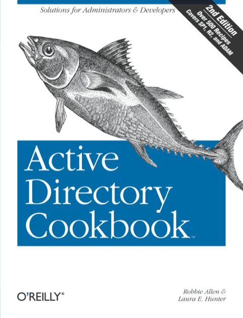 Cover image for book Active Directory Cookbook