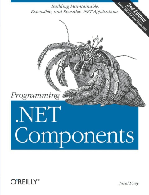 Cover image for book Programming .NET Components