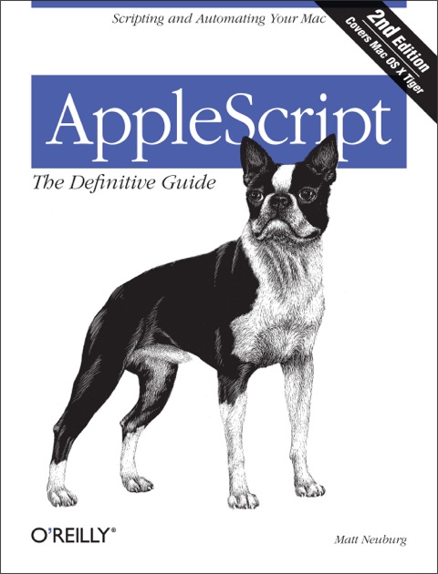 Cover image for book AppleScript: The Definitive Guide