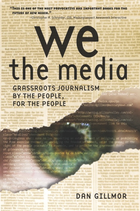 Cover image for book We the Media