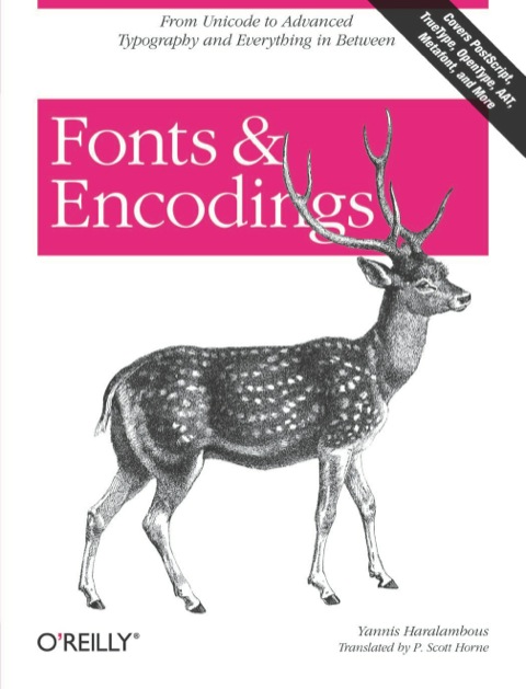 Cover image for book Fonts & Encodings