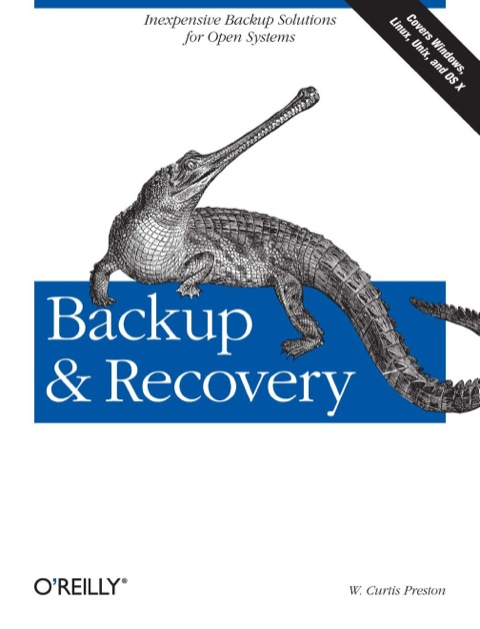 Cover image for book Backup & Recovery