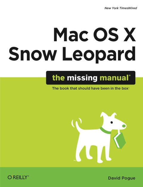 Cover image for book Mac OS X Snow Leopard: The Missing Manual