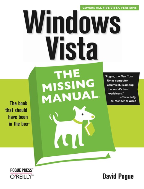Cover image for book Windows Vista: The Missing Manual