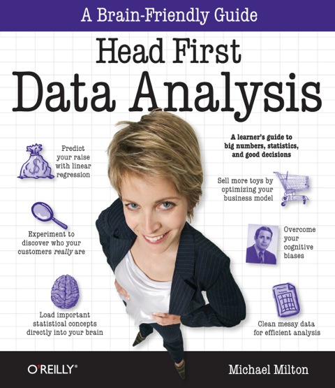 Cover image for book Head First Data Analysis