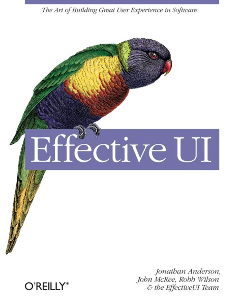 Cover image for book Effective UI