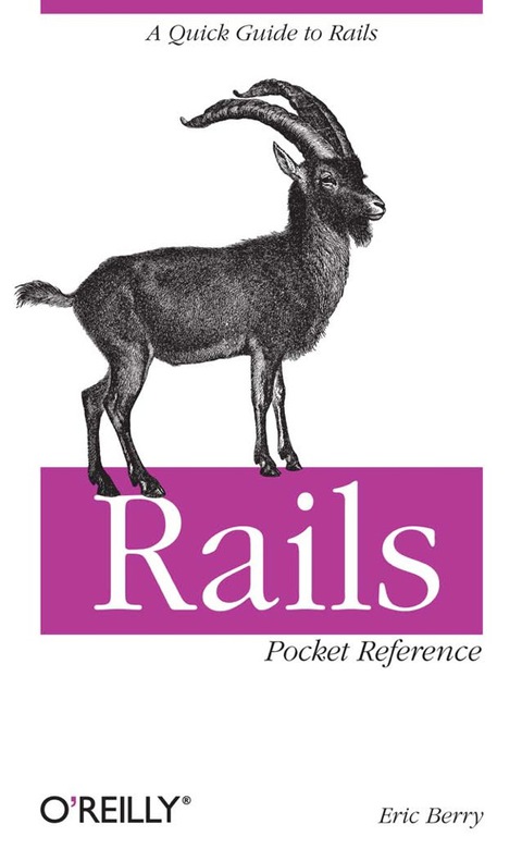 Cover image for book Rails Pocket Reference