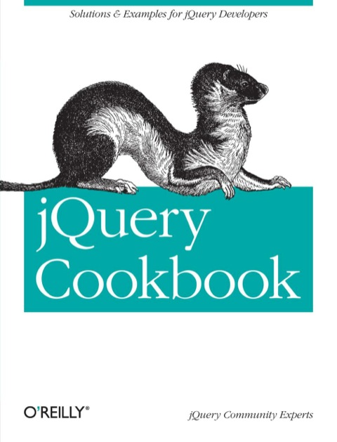 Cover image for book jQuery Cookbook