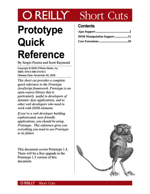 Cover image for book Prototype Quick Reference