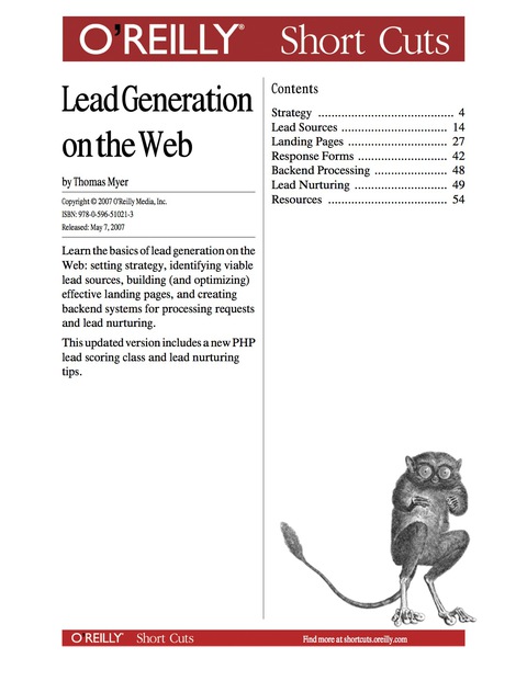 Cover image for book Lead Generation on the Web