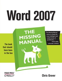 صورة الغلاف: Word 2007: The Missing Manual 1st edition 9780596527396