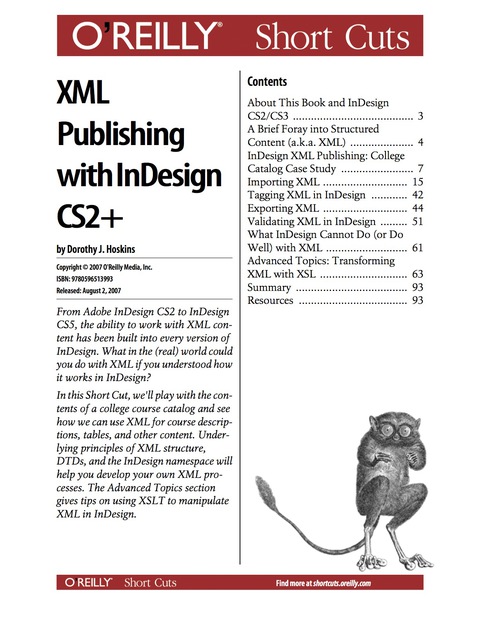 Cover image for book XML Publishing with InDesign CS2