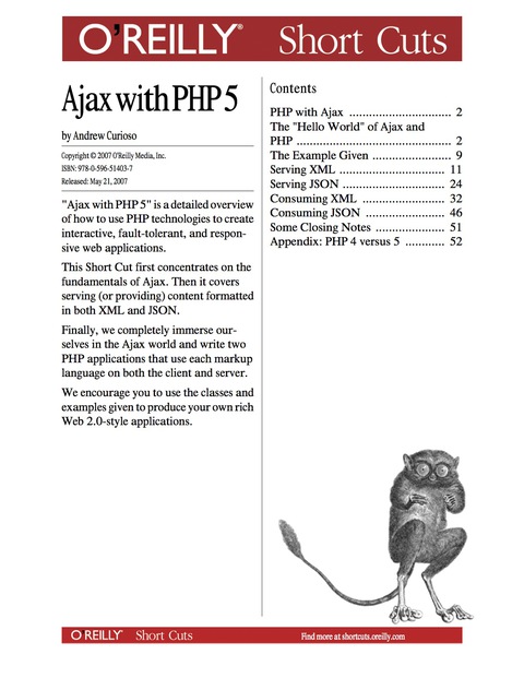 Cover image for book Ajax with PHP 5
