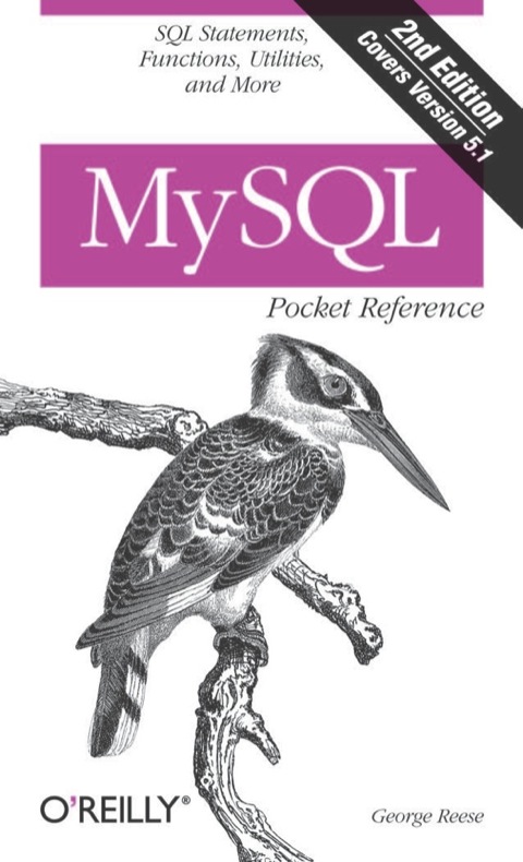 Cover image for book MySQL Pocket Reference