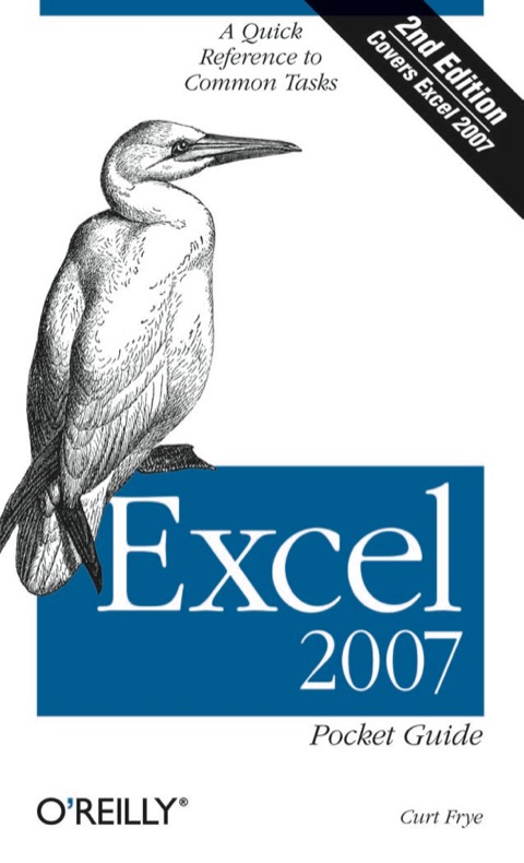 Cover image for book Excel 2007 Pocket Guide