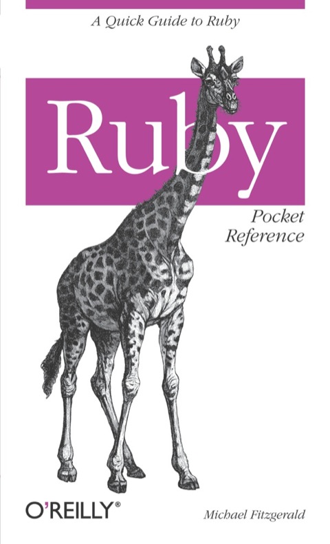 Cover image for book Ruby Pocket Reference