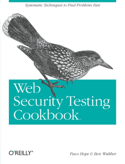 Cover image for book Web Security Testing Cookbook