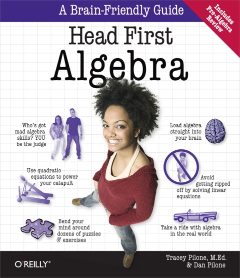 Cover image for book Head First Algebra