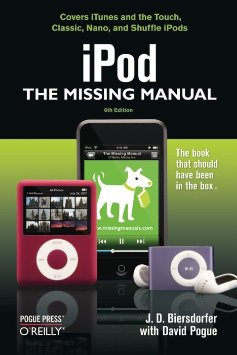 Cover image for book iPod: The Missing Manual