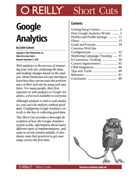 Cover image for book Google Analytics