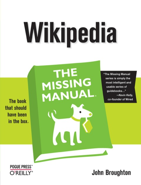 Cover image for book Wikipedia: The Missing Manual