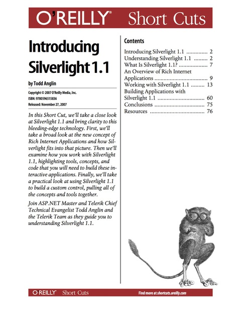 Cover image for book Introducing Silverlight 1.1