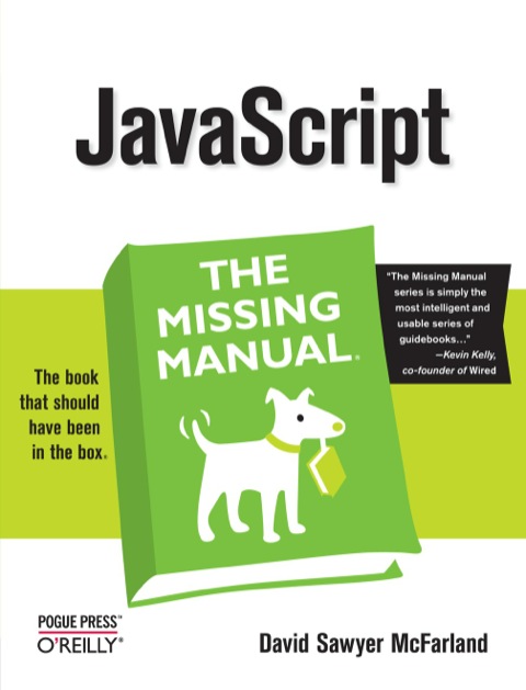 Cover image for book JavaScript: The Missing Manual