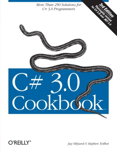 Cover image for book C# 3.0 Cookbook
