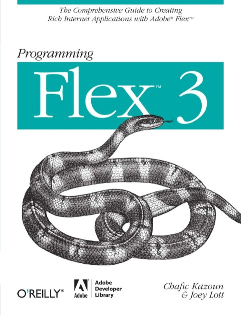 Cover image for book Programming Flex 3