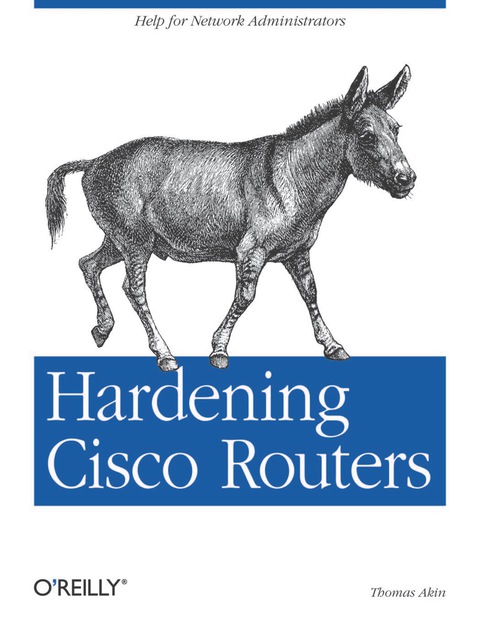 Cover image for book Hardening Cisco Routers