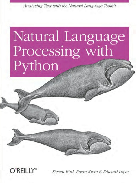 Cover image for book Natural Language Processing with Python