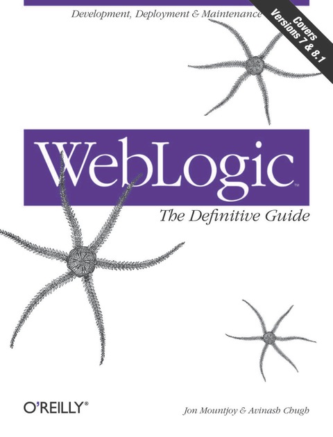 Cover image for book WebLogic: The Definitive Guide