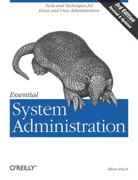 Cover image: Essential System Administration 3rd edition 9780596003432