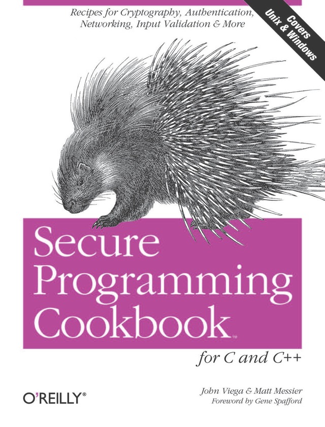 Secure Programming Cookbook for C and C