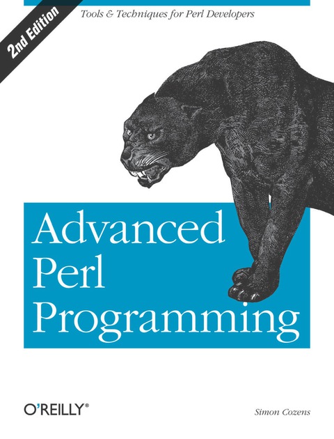 Cover image for book Advanced Perl Programming