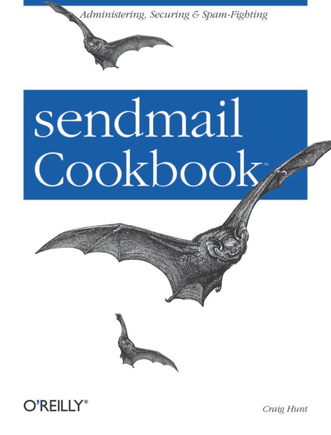 Cover image for book sendmail Cookbook
