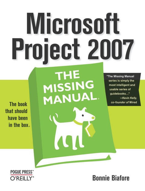 Cover image for book Microsoft Project 2007